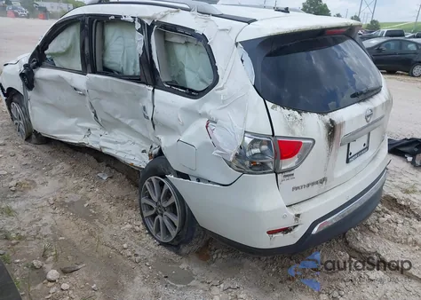 2014 Nissan Pathfinder Platinum/S/Sl/Sv из США, поврежденный, VIN 5N1AR2MM5EC674097